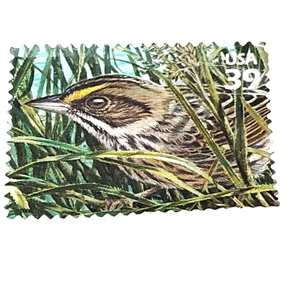 USPS 39 Cent Southern Florida Wetland Stamp - Cape Sable Seaside Sparrow